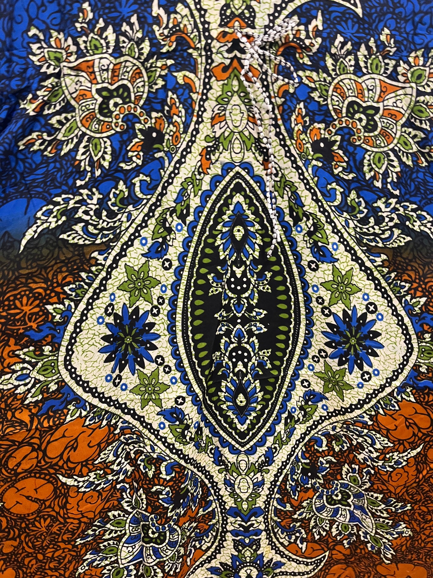 blue floral